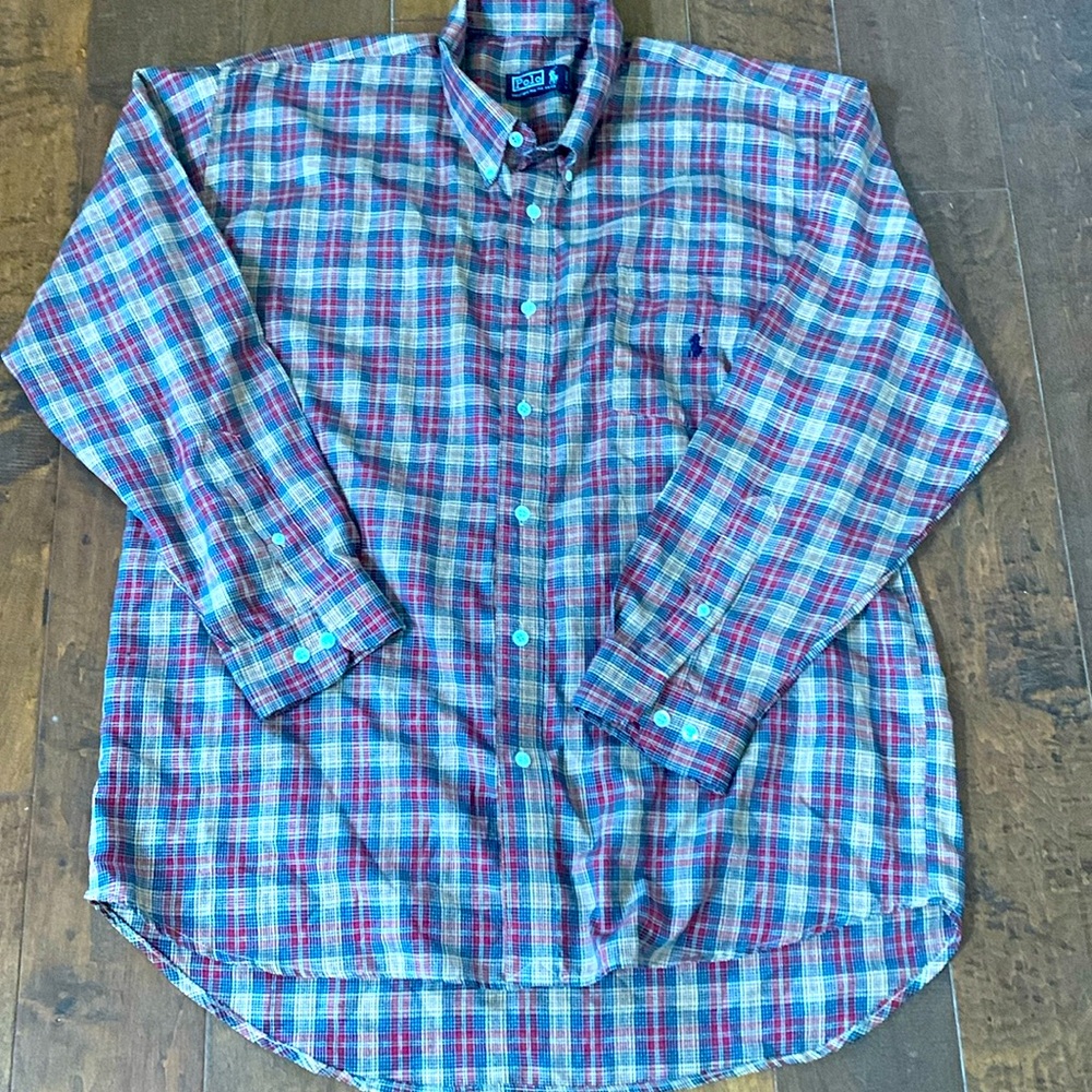 Ralph Lauren’s shirt size XL